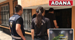 ADANA’DA “GÜNDÜZ” DÜZENLENEN UYUŞTURUCU OPERASYONUNDA 16 ZANLI TUTUKLANDI…