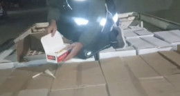 GAZİANTEP’TE 1 MİLYON 200 BİN GÜMRÜK KAÇAĞI BOŞ MAKARON ELE GEÇİRİLDİ