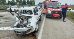 OSMANİYE’DE 2 OTOMOBİL ÇARPIŞTI 1 KİŞİ ÖLDÜ, 5 KİŞİ YARALANDI