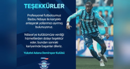 ADANA’NA DEMİRSPOR, BADOU NDİAYE İLE YOLLARINI AYIRDI