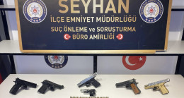 ADANA’DA RUHSATSIZ 6 SİLAH VE UYUŞTURUCU ELE GEÇİRİLEN OPERASYONDA 1 ŞÜPHELİ YAKALANDI