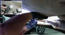 OSMANİYE’DE HAFİF TİCARİ ARACIN YAKIT DEPOSU VE GİZLİ BÖLMELERİNE YERLEŞTİRİLMİŞ 14 KİLO 50 GRAM SENTETİK UYUŞTURUCU ELE GEÇİRİLDİ