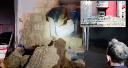 ADANA’DA TIRDA SAMANLARIN ARASINA GİZLENMİŞ 305 KİLOGRAM SKUNK ELE GEÇİRİLDİ