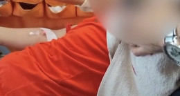 Adana’da eli demir korkuluğa saplanan çocuk kurtarıldı