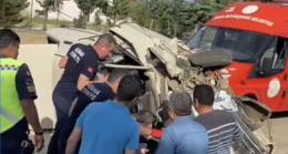 Adana’da takla atan otomobildeki 3 kişi yaralandı