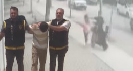 Adana’da, kaldırımda yürüyen 10 yaşındaki kız çocuğunun elindeki cep telefonunu alıp kaçan bisikletli kapkaççı tutuklandı.