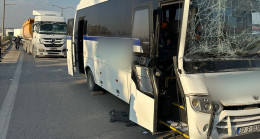 Mersin’de zincirleme trafik kazasında 5 kişi yaralandı