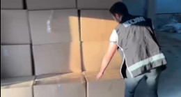 Adana’da 6 milyon 490 bin makaron sigara ele geçirildi
