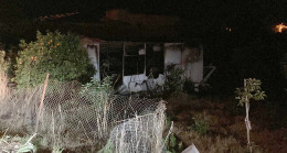 Mersin’de piknik tüpünün patlaması sonucu çıkan yangında 1 kişi öldü