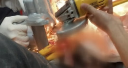 Mersin’de inşaatta elini karot makinesine kaptırarak yaralanan işçi, itfaiye ve sağlık ekiplerinin çalışmasıyla kurtarıldı