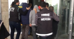 Mersin’de uyuşturucu operasyonunda yakalanan 19 şüpheliden 15’i tutuklandı
