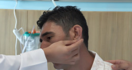 GAZİANTEP’TE KAVGA SIRASINDA ISSIRILARAK KOPAN KULAK MEMESİ, SÜPER MİKROCERRAHİYLE YERİNE DİKİLDİ