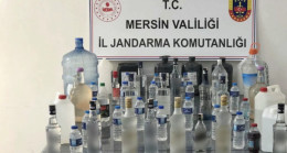 Mersin’de Sahte İçki Operasyonu: Tam 127 Litre Ele Geçirildi