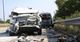Hatay’da 4 aracın karıştığı zincirleme trafik kazasında 1 kişi öldü, 10 kişi yaralandı