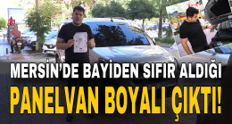 MERSİN’DE BAYİDEN SIFIR ALDIĞI PANELVAN BOYALI ÇIKTI!