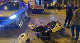 Adana’da ciple çarpışan motosikletin sürücüsü hayatını kaybetti