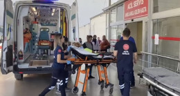 Adana’da kontrolden çıkarak kayaya çarpan minibüsteki 2 kişi yaralandı