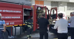 Hatay’da muhtarlardan yangın ihbarına giden itfaiye ekiplerine kutlama