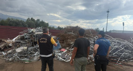 Hatay Dörtyol’da hurdacılara denetim yapıldı