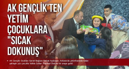 AK Gençlik Ocakları Genel Başkanı Ferhat Aydoğan’dan Yetimhanedeki Çocuklara Oyuncak Dağıttı