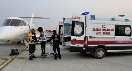 Hatay’da ambulans uçak 6 günlük bebek için havalandı