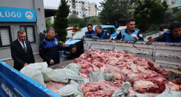 MERSİN’DE ŞOK DENETİM! BİR KAMYONETTE 500 KİLOGRAM BOZUK ET ÇIKTI…