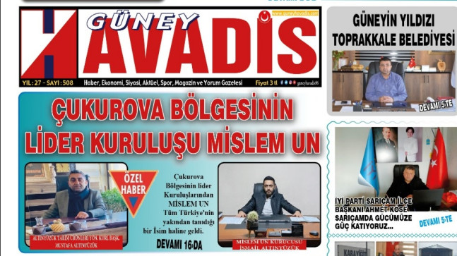 Güney Havadis Manşet