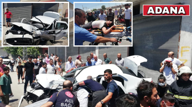 ADANA’DA FECİ KAZA 1ÖLÜ 1 YARALI