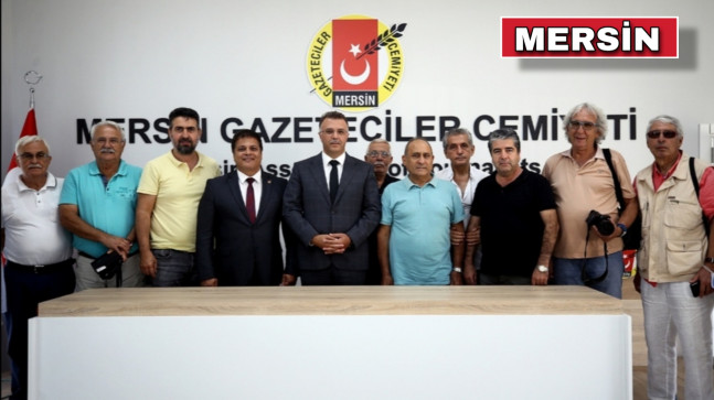 MERSİN CUMHURİYET BAŞSAVCISI TOLGAHAN ÖZTOPRAK GAZETECİLERLE BULUŞTU