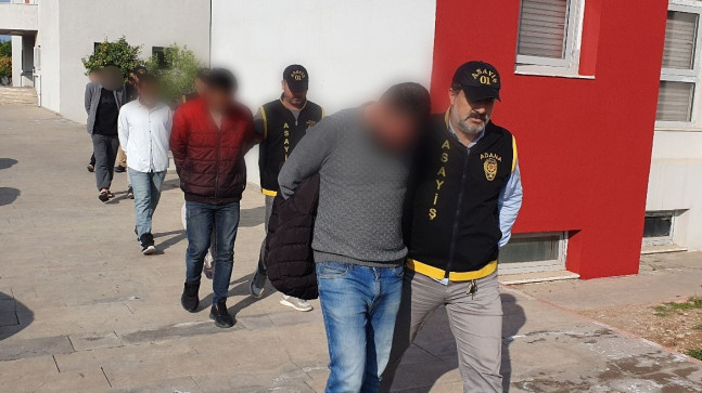 ADANA’DA 6 HIRSIZLIK ZANLISI TUTUKLANDI