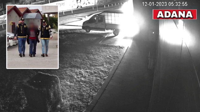 ADANA’DA BİR KİŞİNİN ISINMAK İÇİN SOKAKTA YAKTIĞI ATEŞ MARKETE SIÇRADI