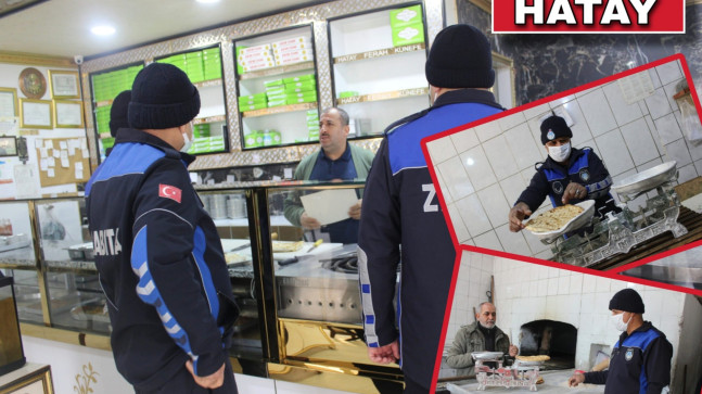 HATAY REYHANLI’DA FIRINLARDA GRAMAJ, HİJYEN VE RUHSAT DENETİMİ YAPILDI