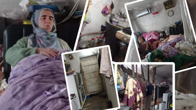 YARDIMA MUHTAÇ YAŞLI VE YATALAK  KADIN  ACİL YARDIM İSTİYOR…