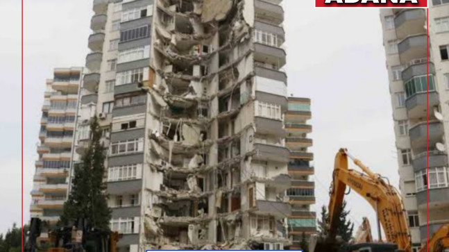 ADANA’DA DEPREMLERDEN HASAR ALAN YIKILACAK BİNA SAYISI 3 BİN 355’E YÜKSELDİ