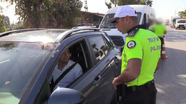 HATAY’DA DRON DESTEKLİ TRAFİK DENETİMİ YAPILDI