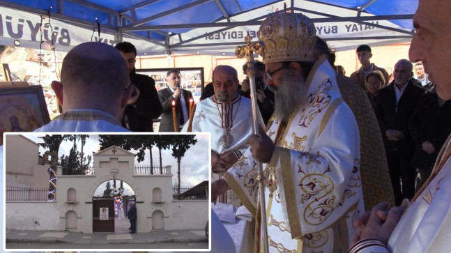 HATAY’DA ORTODOKS KİLİSELERİNDE NOEL AYİNİ YAPILDI