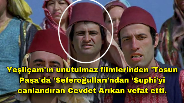 MERSİN’İN TARSUS İLÇESİNDE HAYATINI KAYBEDEN SİNEMA SANATÇISI CEVDET ARIKAN SON YOLCULUĞUNA UĞURLANDI