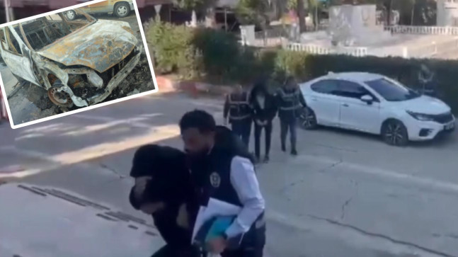 ADANA’DA 6 ARACIN ZARAR GÖRDÜGÜ YANGINI ÇIKARDIĞI ÖNE SÜRÜLEN ZANLI TUTUKLANDI