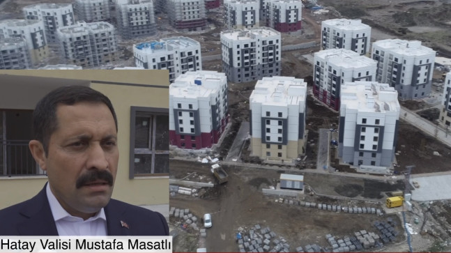 HATAY PAYAS’TAKİ DEPREM KONUTLARI VE DÜKKANLAR ŞUBATTA TESLİM EDİLECEK