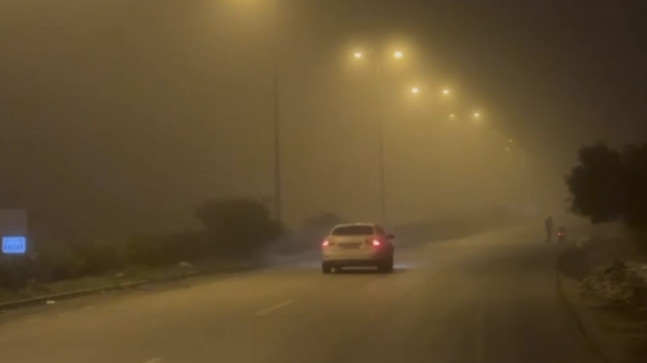 HATAY’DA YOĞUN SİS ETKİLİ OLDU