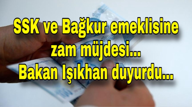 SSK VE BAĞKUR EMEKLİLERİNE YAPILACAK ZAM ORANI OCAK AYI İTİBARIYLA YÜZDE 49,25’E YÜKSELTİLDİ!