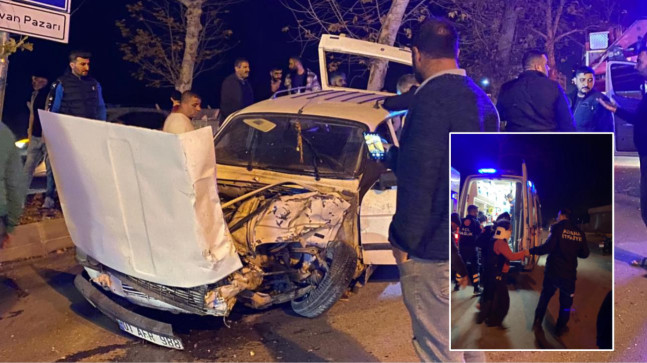 ADANA’DA İKİ OTOMOBİLİN ÇARPIŞMASI SONUCU 1 KİŞİ YARALANDI