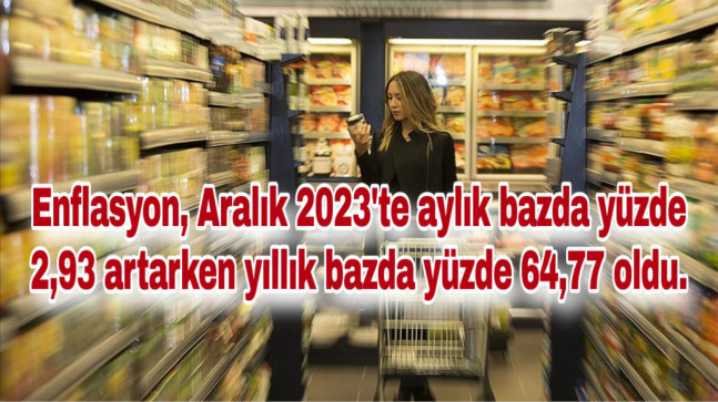 ENFLASYON RAKAMLARI AÇIKLANDI