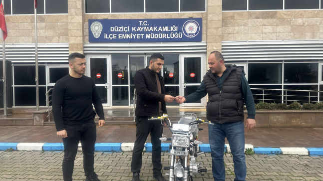 OSMANİYE’DE MOTOSİKLET ÇALDIĞI İDDİA EDİLEN ŞÜPHELİ YAKALANDI