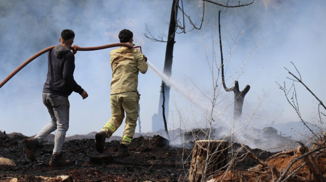 ADANA’DA ÇIKAN ORMAN YANGINI KONTROL ALTINA ALINDI