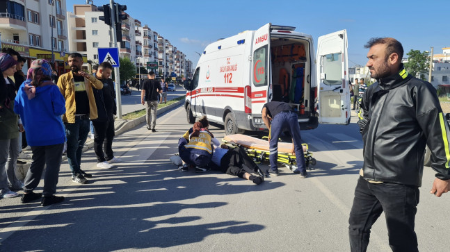 Osmaniye’de otomobille çarpışan motosikletin sürücüsü yaralandı