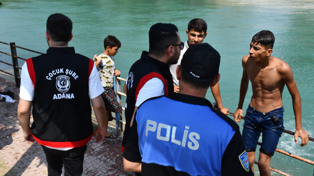 Adana’da sulama kanallarında boğulma vakalarına karşı denetim yapıldı