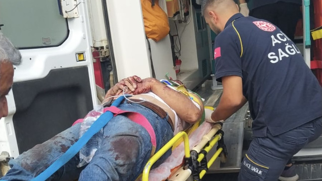 Adana’da kayalıktan düşen kişi yaralandı