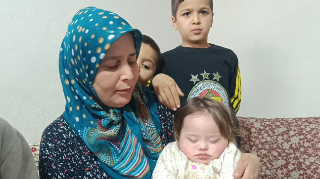 Adana’da kalp rahatsızlığı olan 1 yaşındaki bebeğin ailesi ameliyat için yardım bekliyor