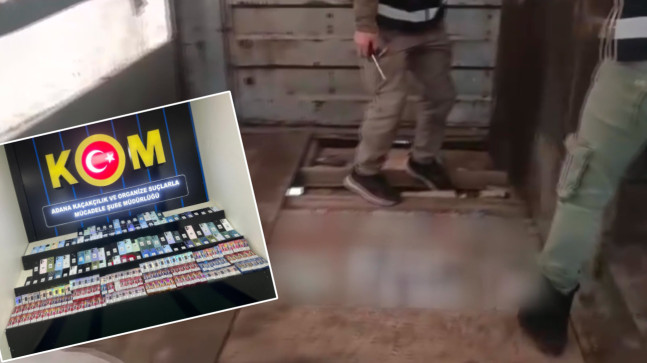 Adana’da tırda kaçak 100 cep telefonu ele geçirildi